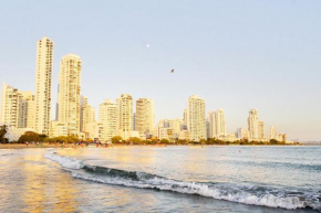 1IF2-5 APARTAMENTO EN CARTAGENA CERCA AL MAR CON AIRE ACONDICIONADO Y WIFi